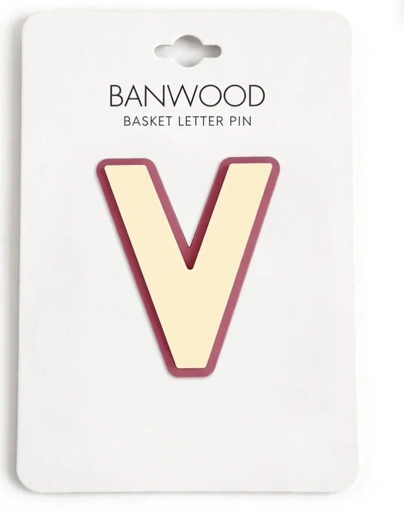 Banwood - Basket Letter Pins - Alphabet