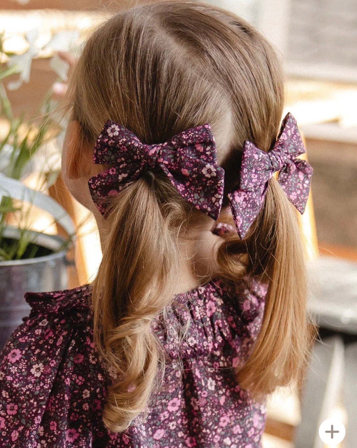 Jamie Kay - Dovie Bow - Floral Fig