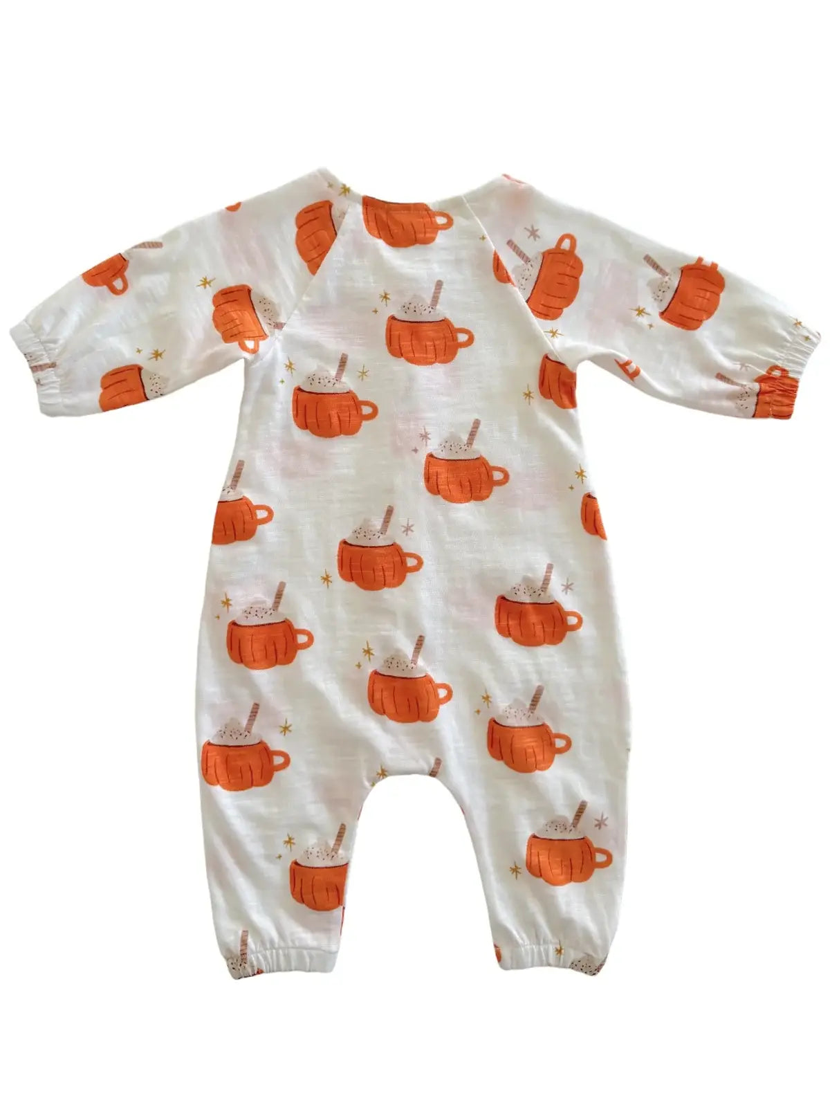 SIIX Collection - Pumpkin Mug / Organic Long Sleeve Bay Jumpsuit