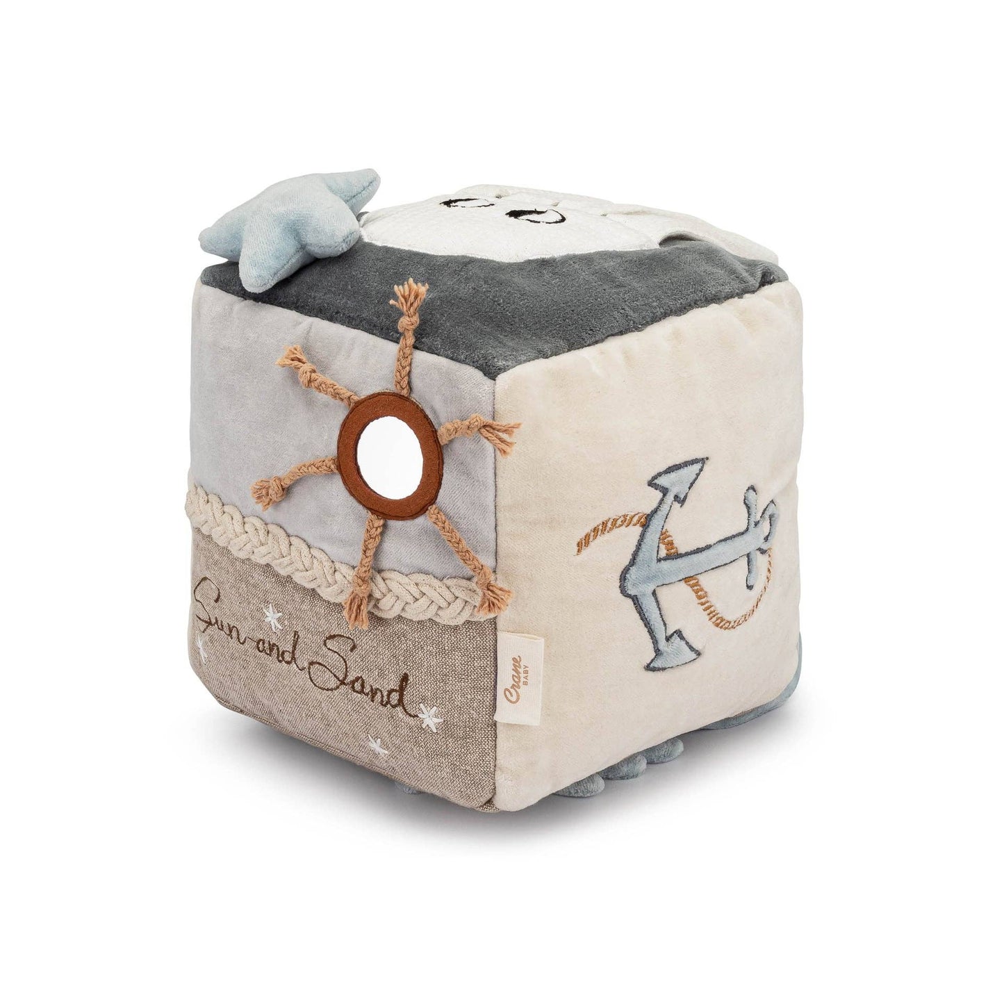 Crane Baby - Cove Soft Plush Activity Cube