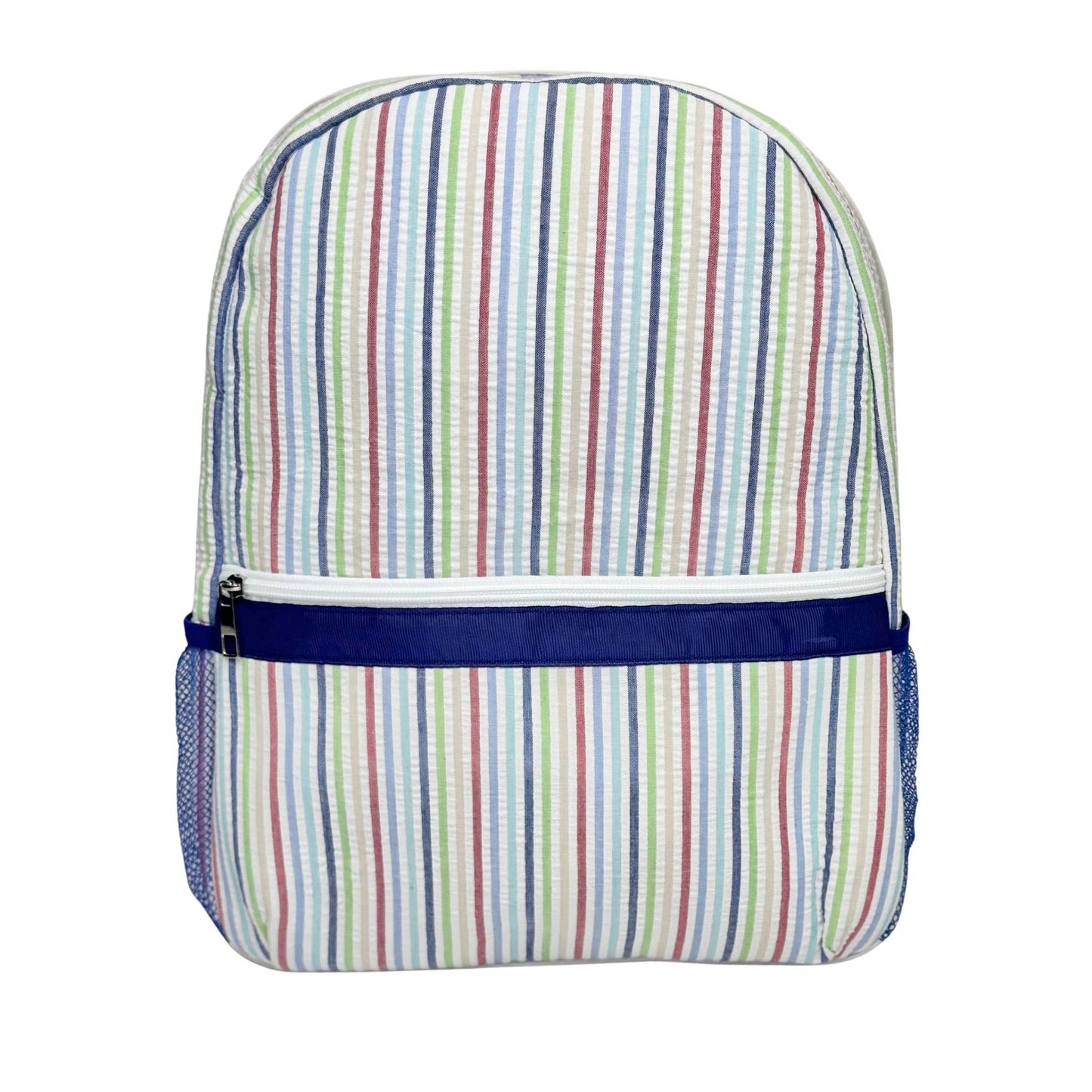 Love That Cotton - Seersucker Backpack (Full Size)