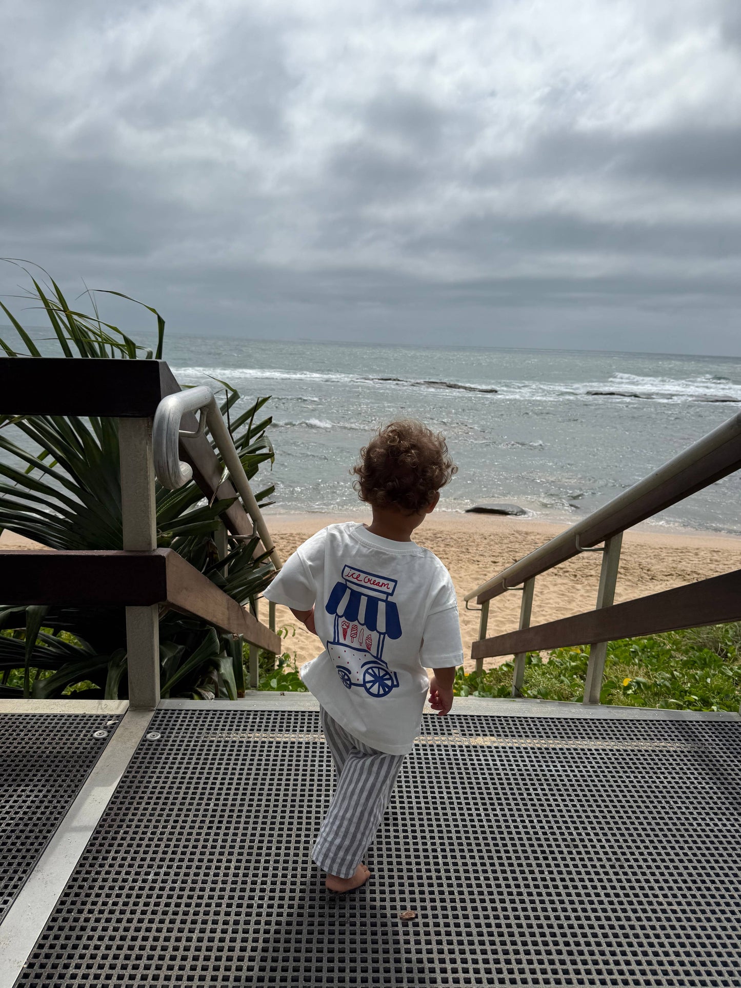 Luna + Luca - Ice Cream Shop Tee