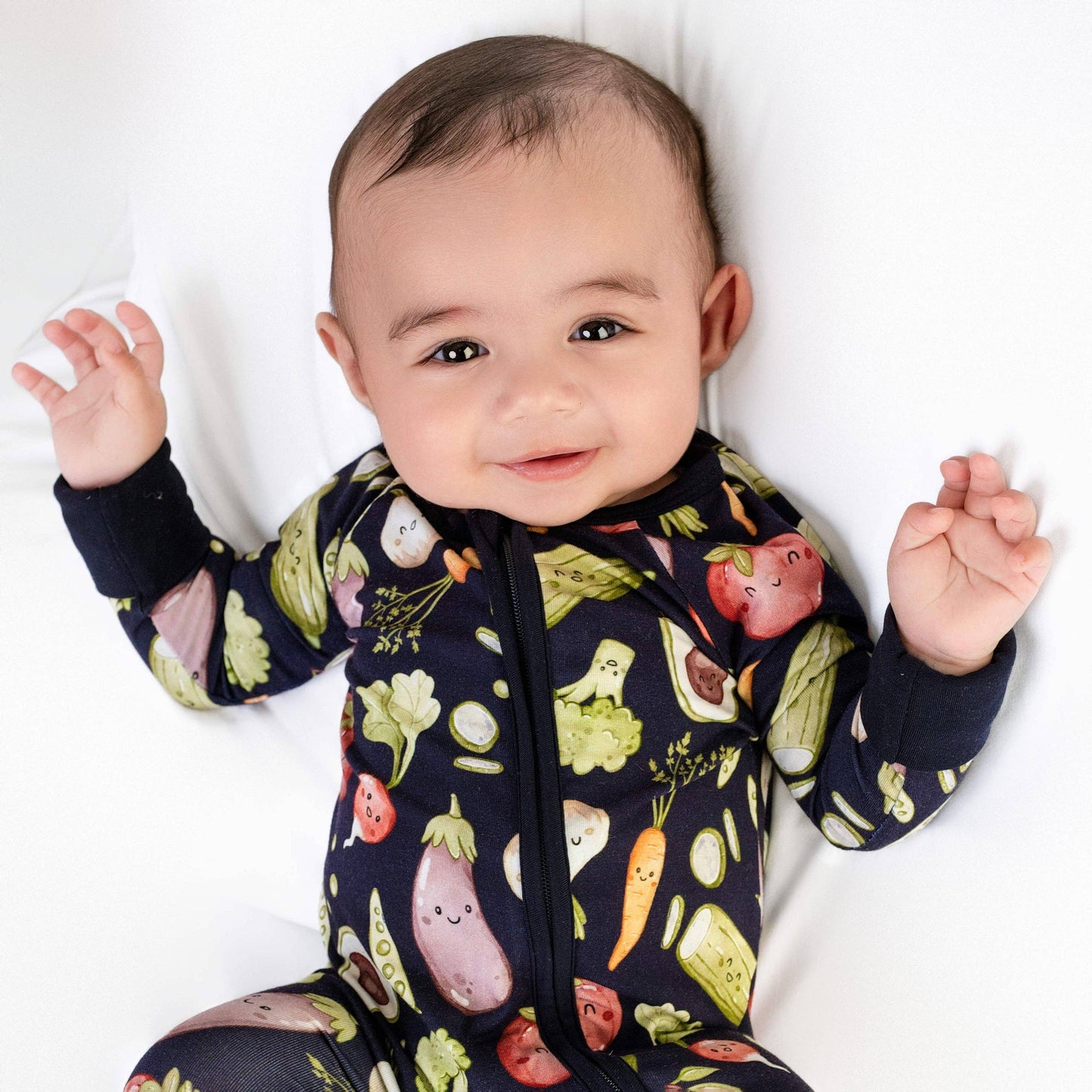 Jammie Session Jammies - Love You Veggie Much Romper