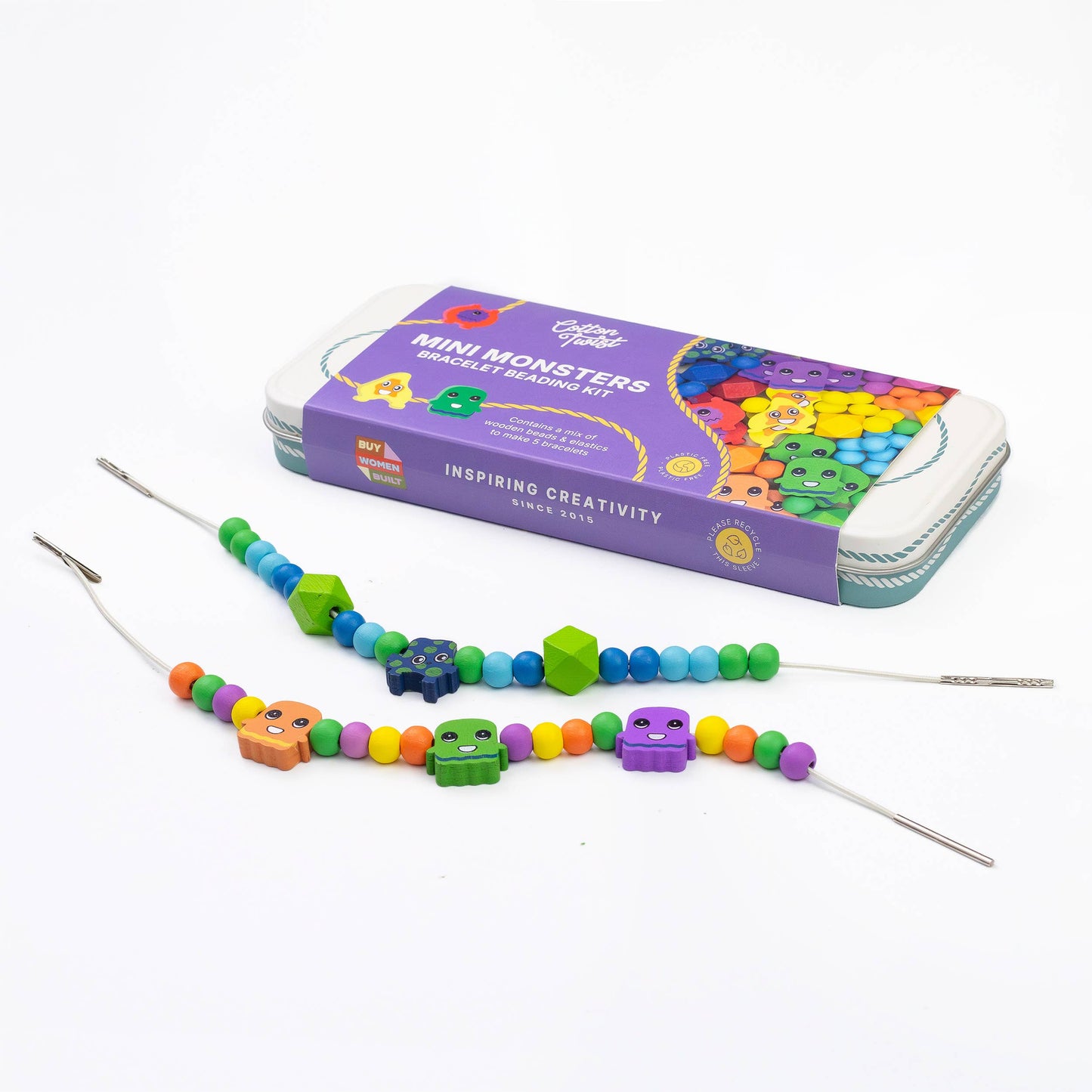 Cotton Twist - Mini Monsters Bracelet Beading Kit