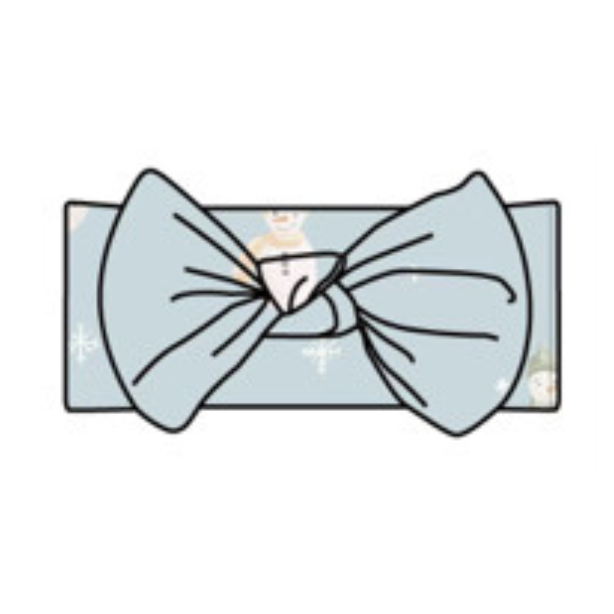 Emi Lei - Bamboo Adjustable Bow | Snowman