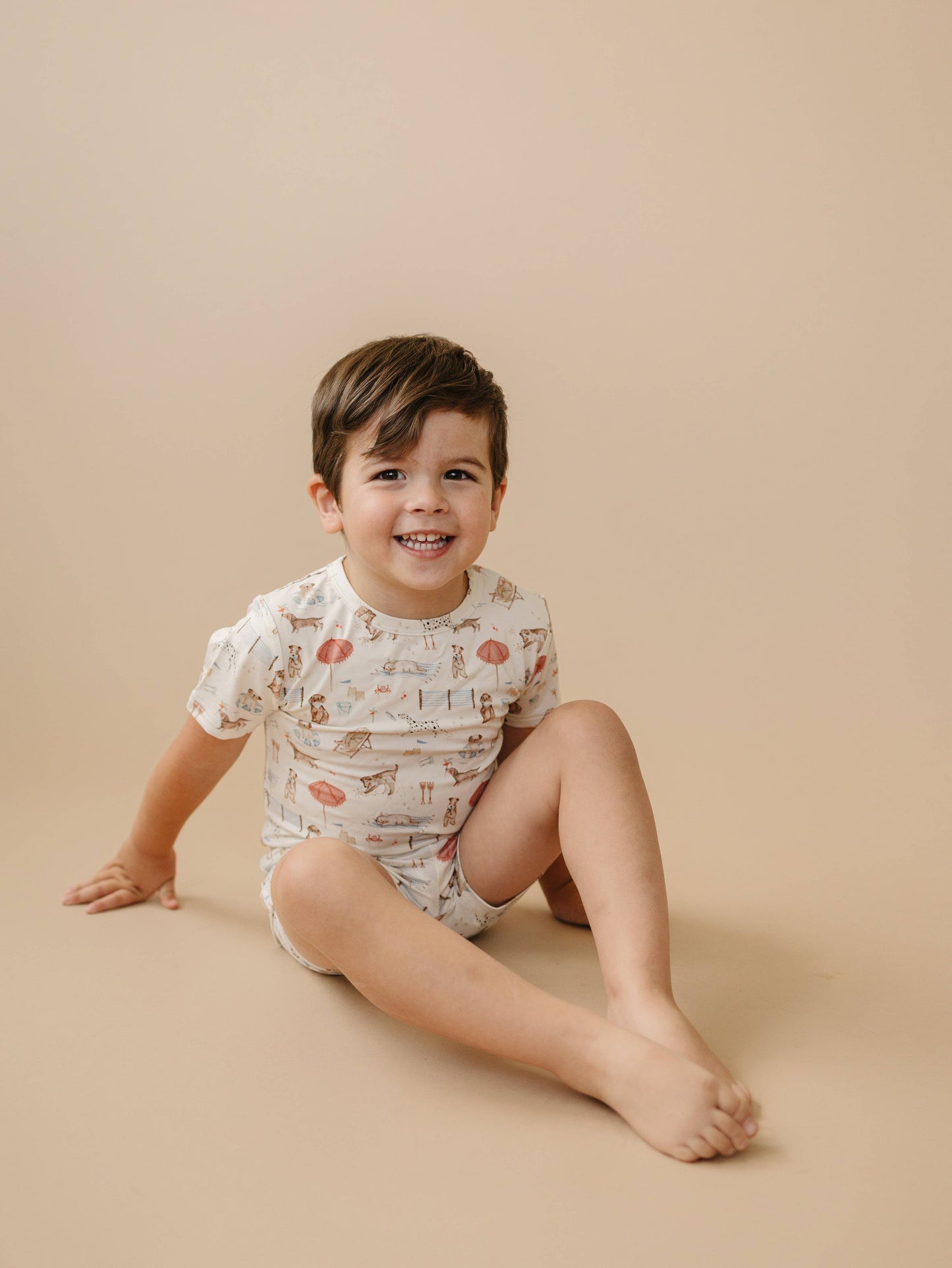 Little Joy Co. - Beach Pawty 2pc Bamboo Pajamas