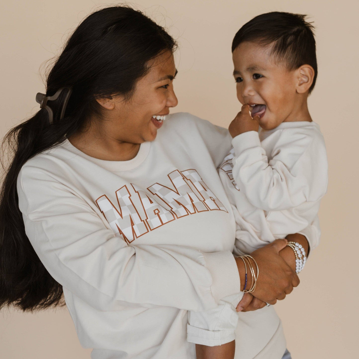 August and June Kids Wear LLC - Checkered MAMA