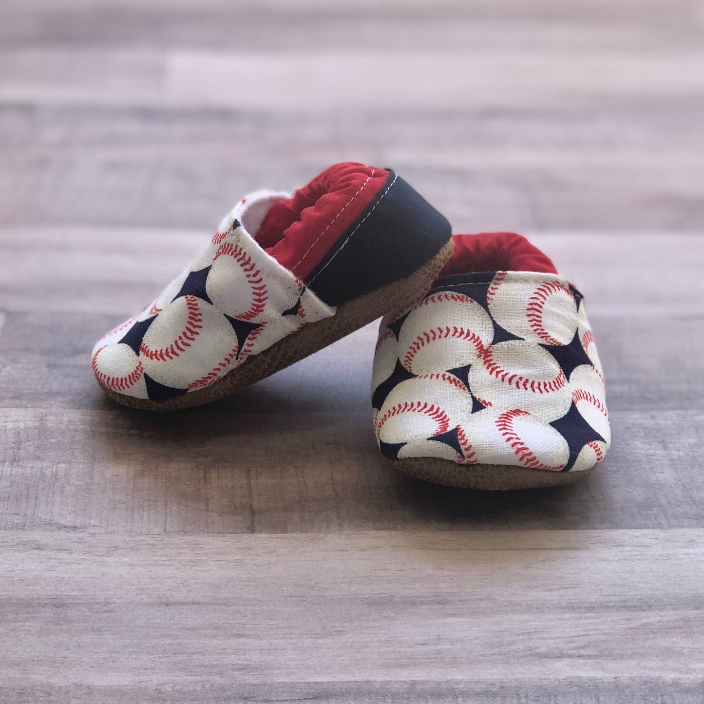 Trendy Baby Mocc Shop - Baseball Moccasins