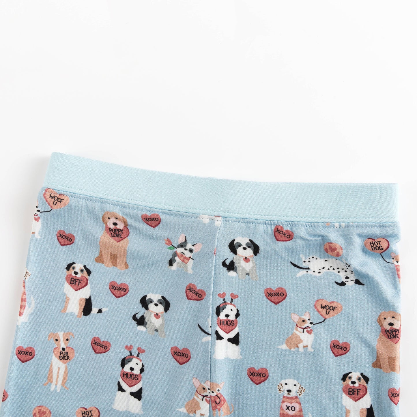 DreamLet - Pups & Kisses (Long Sleeve PJ) - Blue