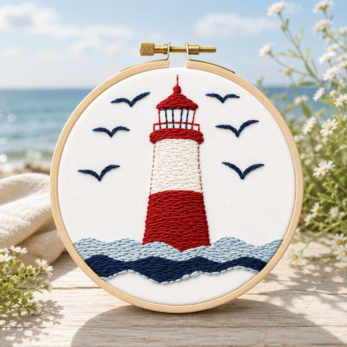 Darby & Windsor - Lighthouse & Seagull