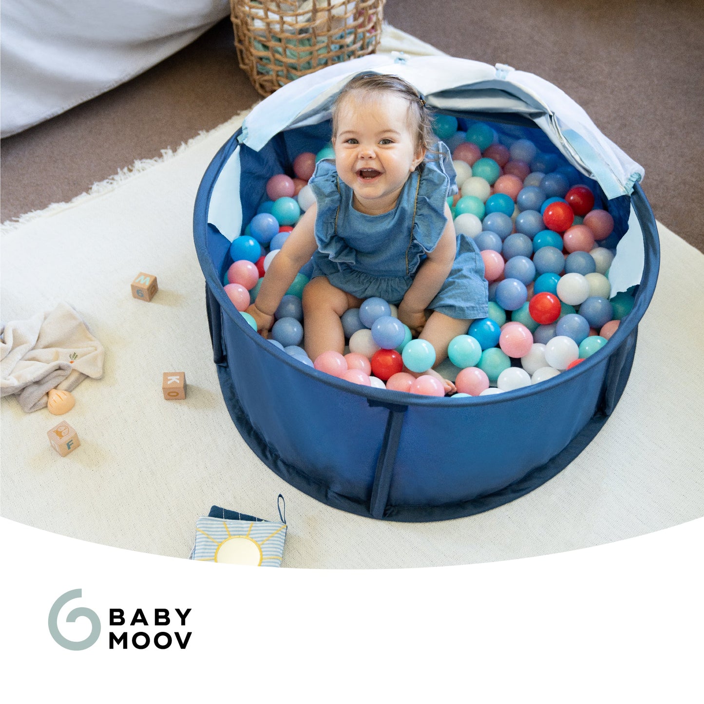 Babyni Anti-UV Infant Pop Up Tent & Playyard - online purchase only