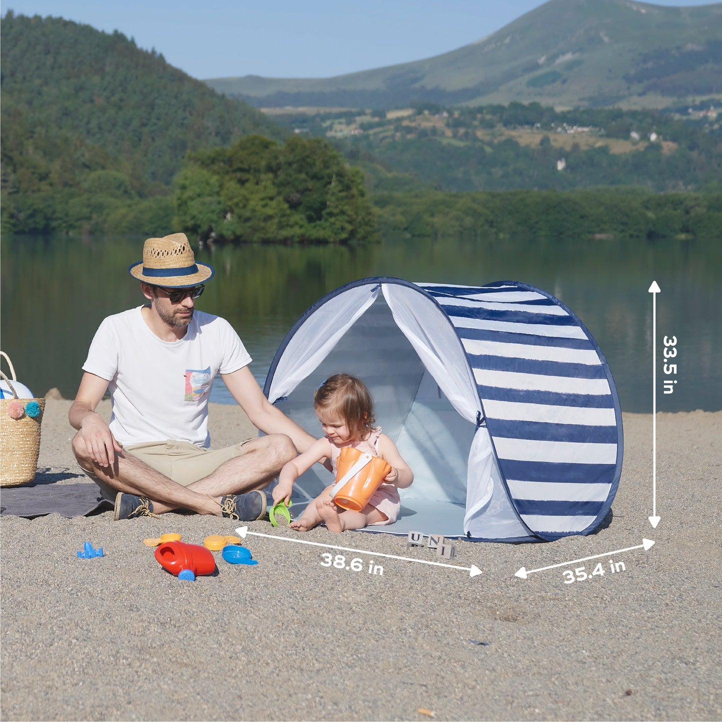 Anti-UV Baby & Toddler Beach Tent - online purchase only