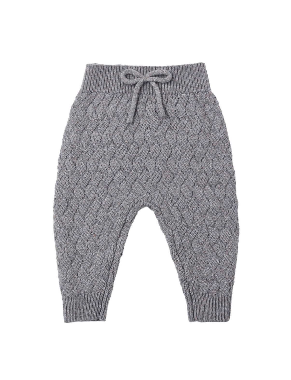 Quincy Mae - Knit Pant - Heathered Slate