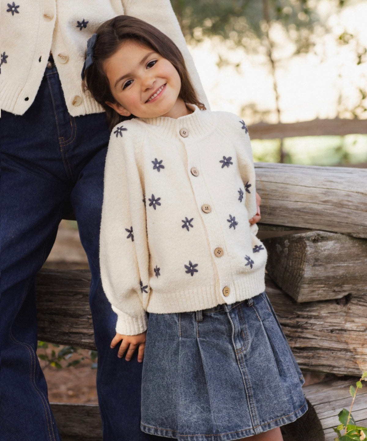 Rylee + Cru - Tulip Cardigan - Midnight Daisy