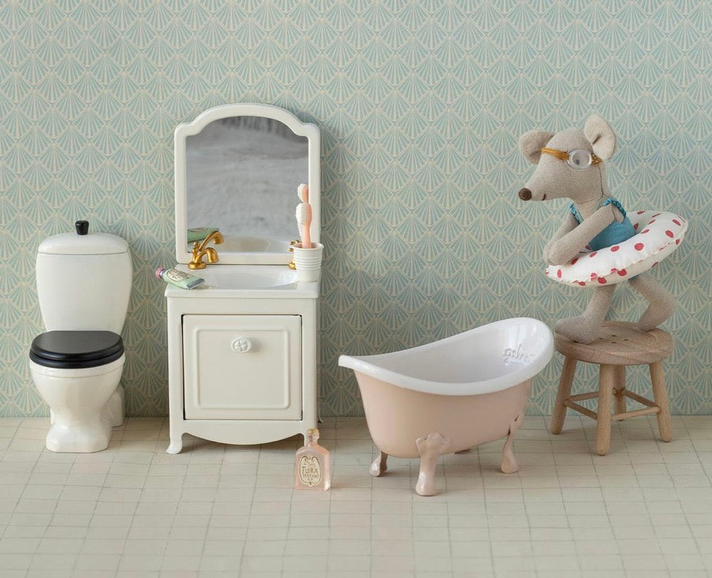 Maileg - Sink Dresser, Mouse - Off White