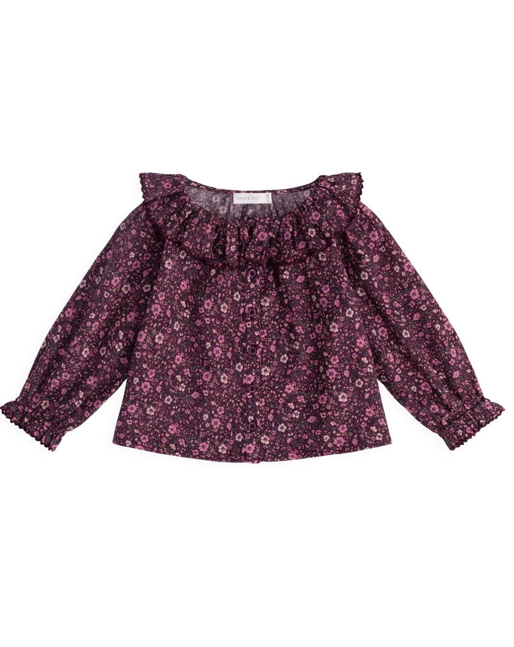 Jamie Kay - Organic Cotton Cecil Top - Floral Fig