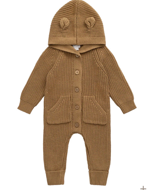 Jamie Kay - Bear Onepiece - Tawny Brown