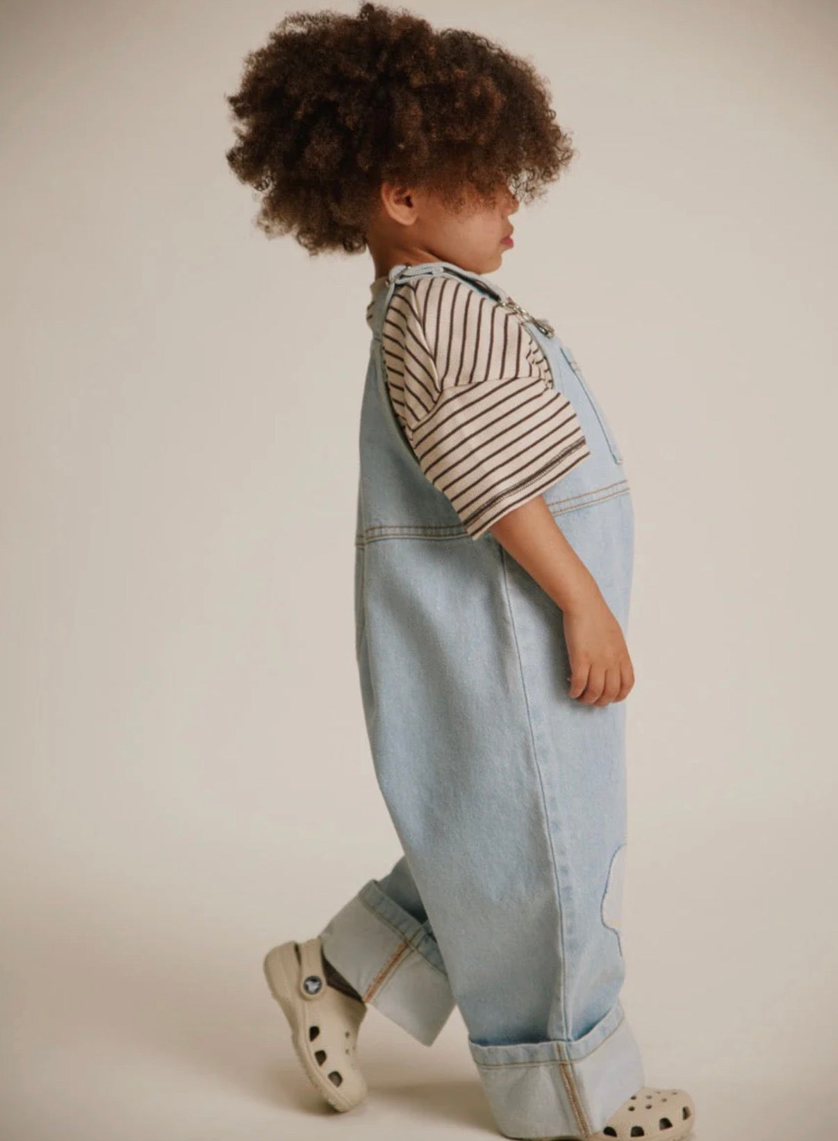 Claude & Co - Blythe Egg Patch Denim Dungaree