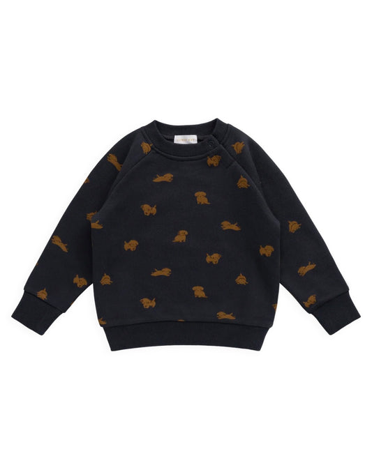 Jamie Kay - Organic Cotton Flynn Sweatshirt - Playful Milo Captain