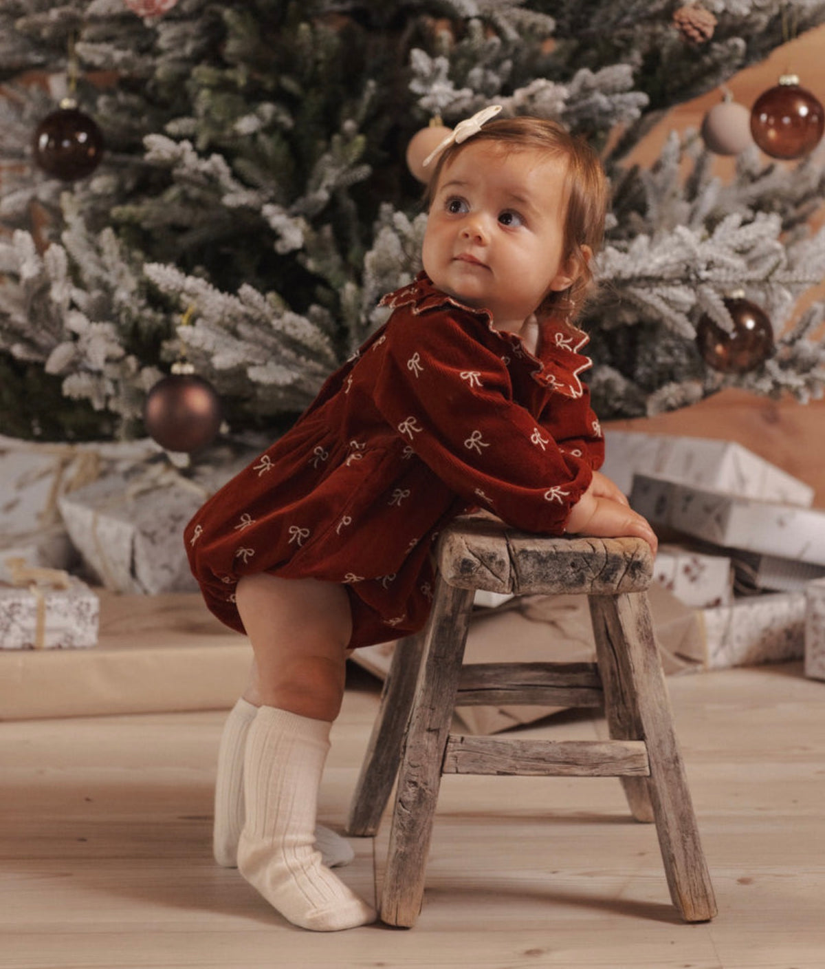 Rylee + Cru - Freya Romper Bows