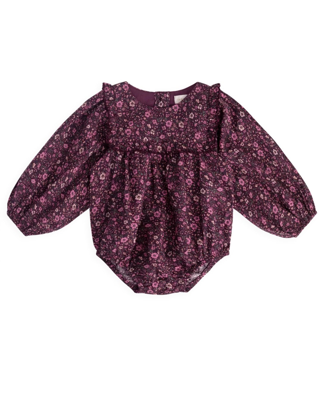 Jamie Kay - Organic Cotton Frances Playsuit - Flora Fig