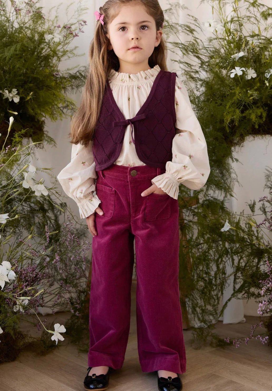 Jamie Kay - Lilah Knitted Vest - Fig