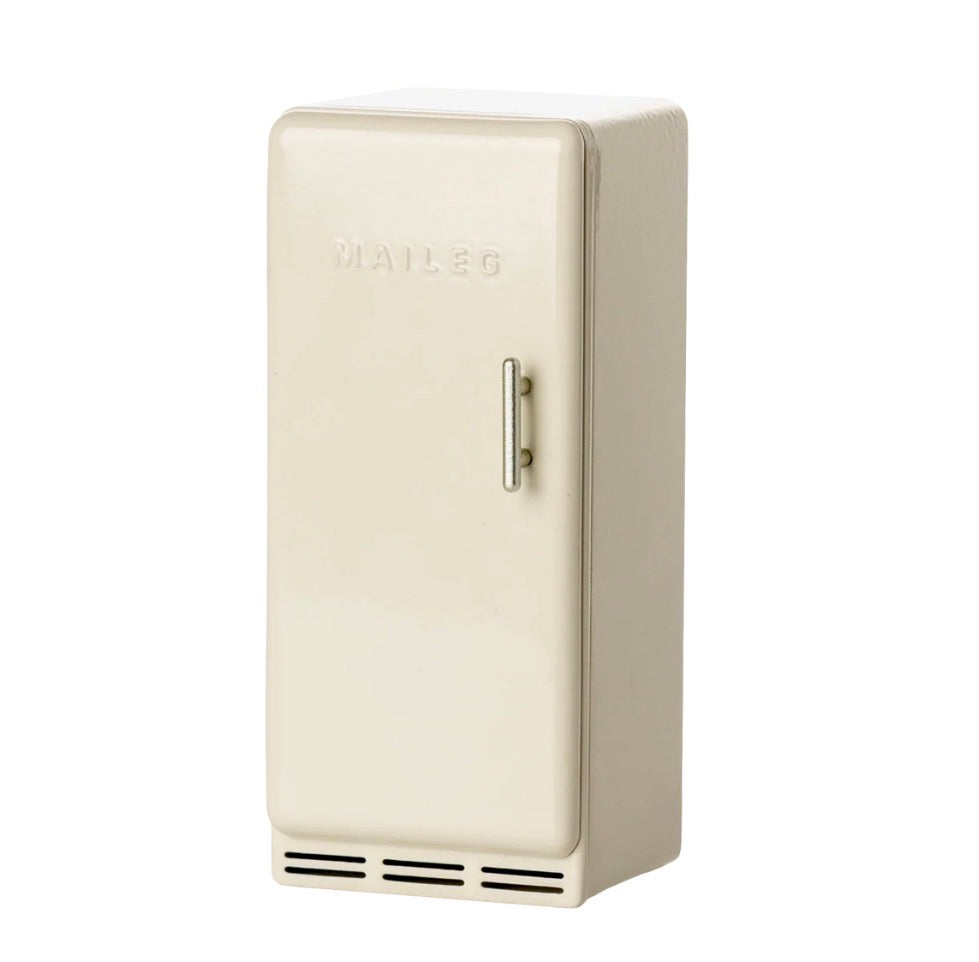 Maileg - Fridge. Mouse - Off White