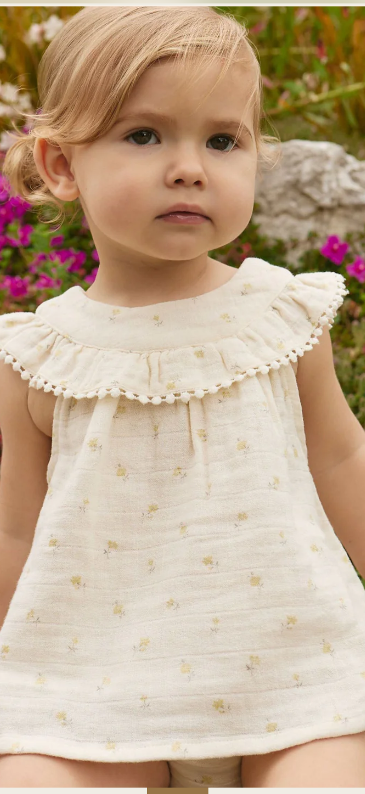 Jamie Kay - Organic Cotton Muslin Annalise Top - Vintage Ditsy