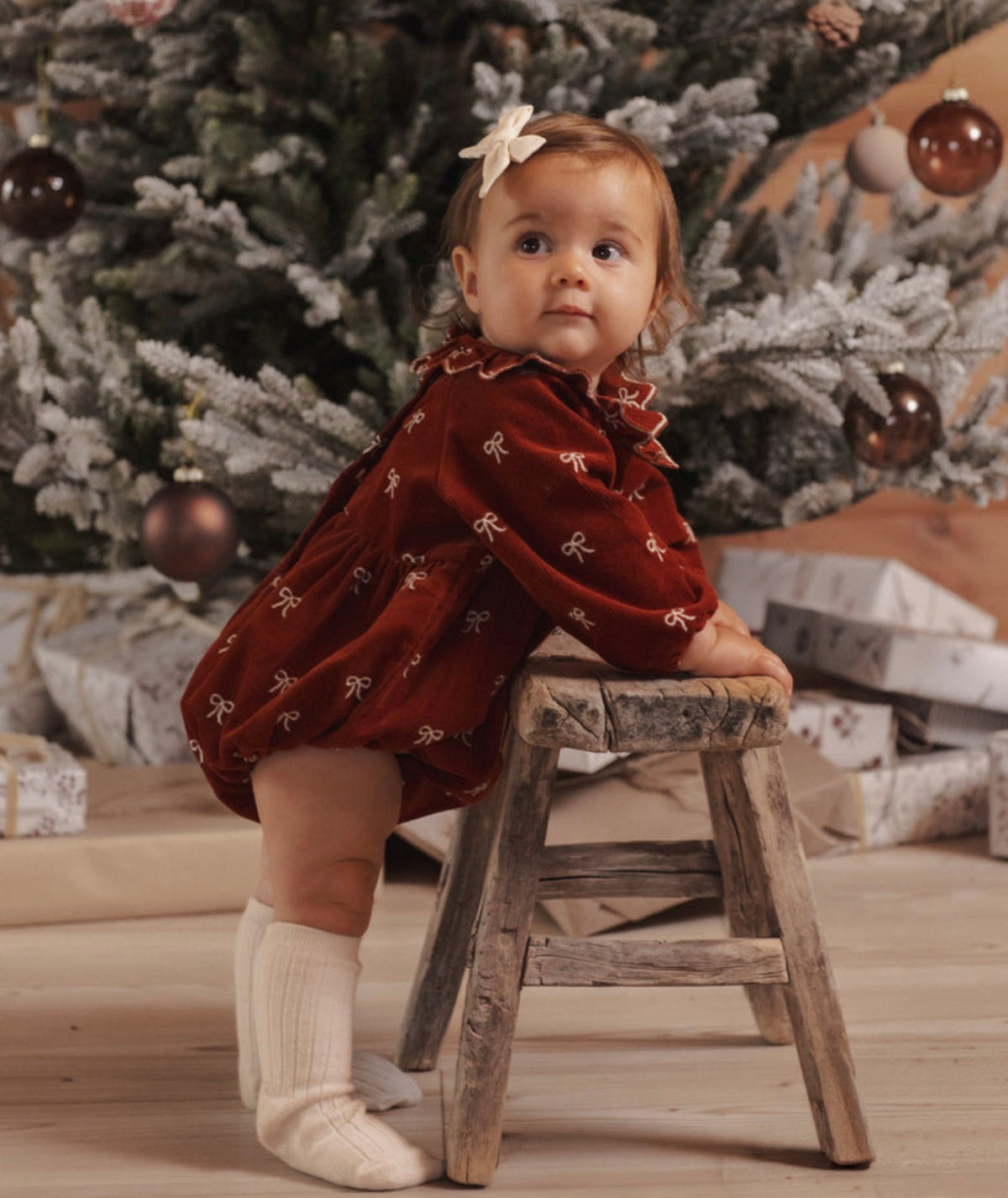 Rylee + Cru - Freya Romper Bows