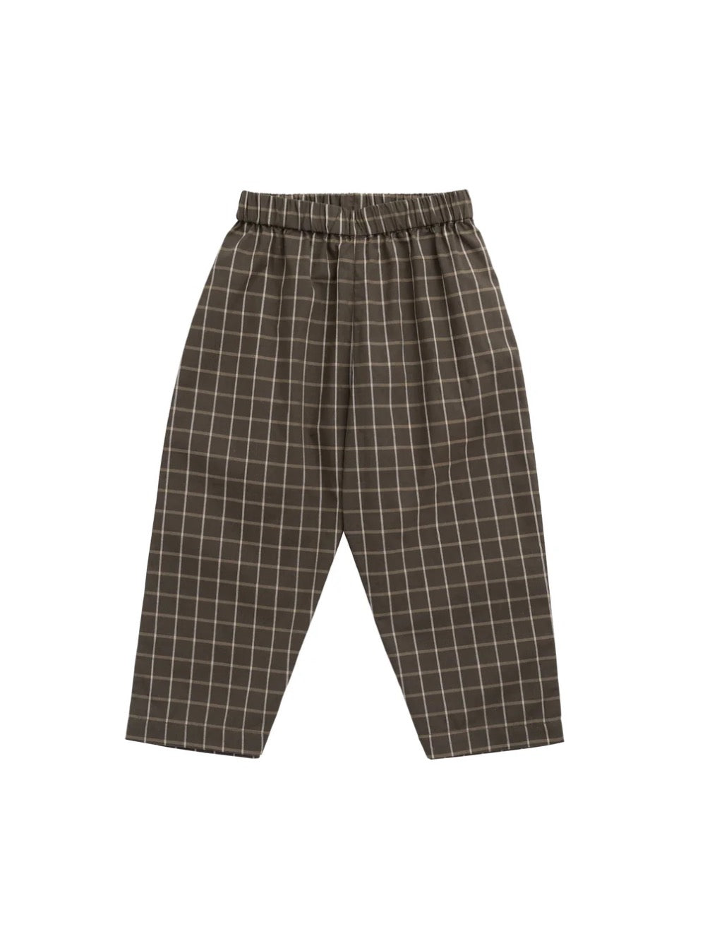 Jamie Kay Organic Cotton Kingston Pant - Variegated Grid Tarmac