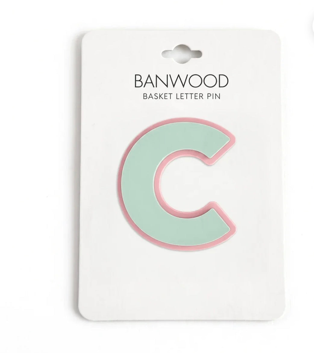 Banwood - Basket Letter Pins - Alphabet
