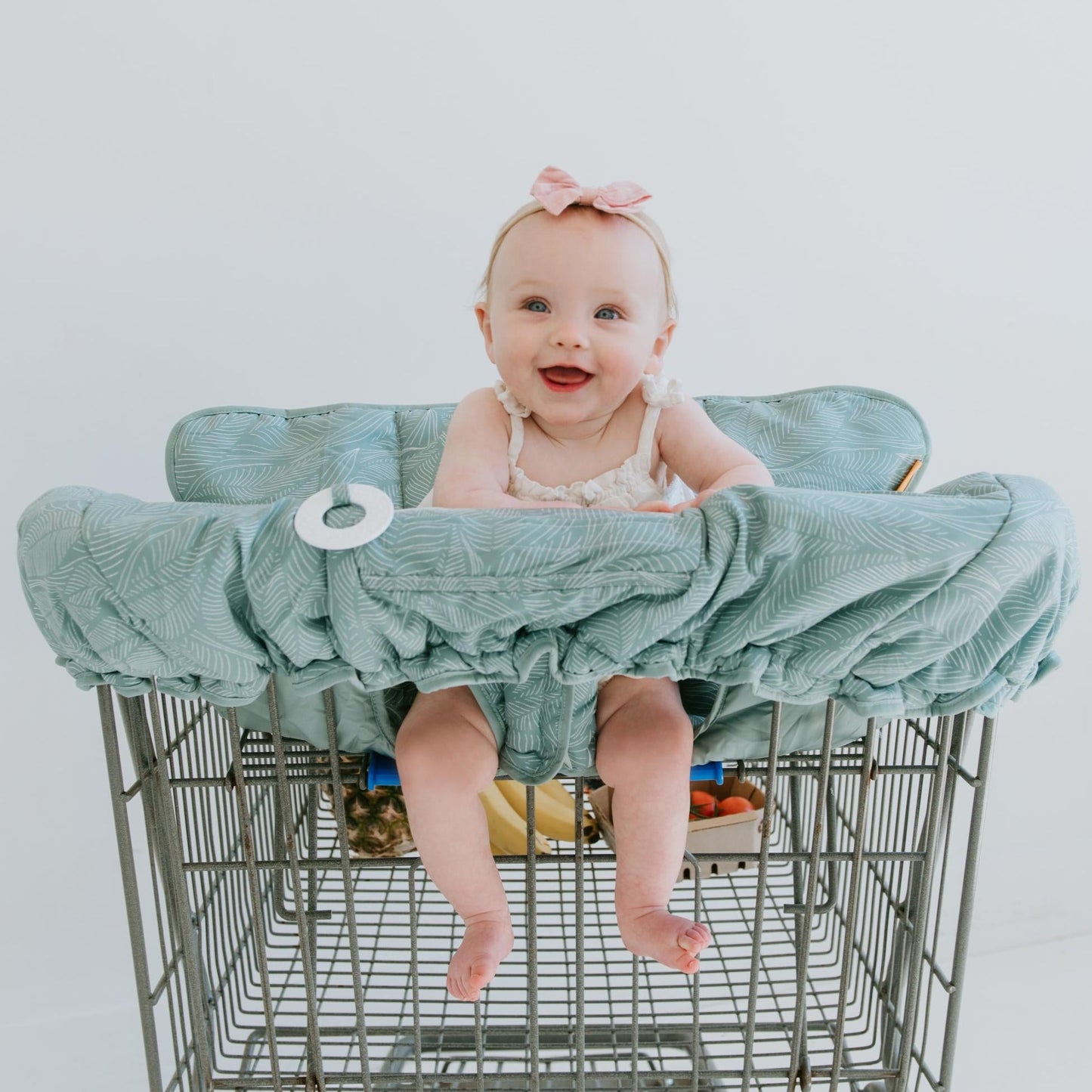 Baby Shopping Cart Cover | Sage Leaves - online purchase only