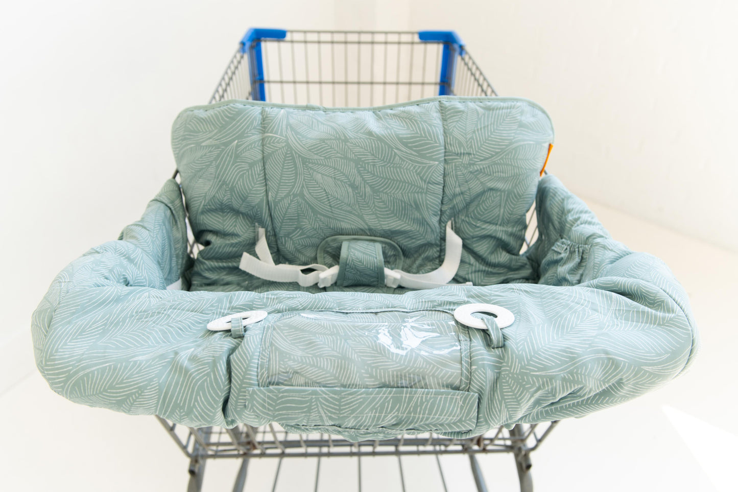 Baby Shopping Cart Cover | Sage Leaves - online purchase only