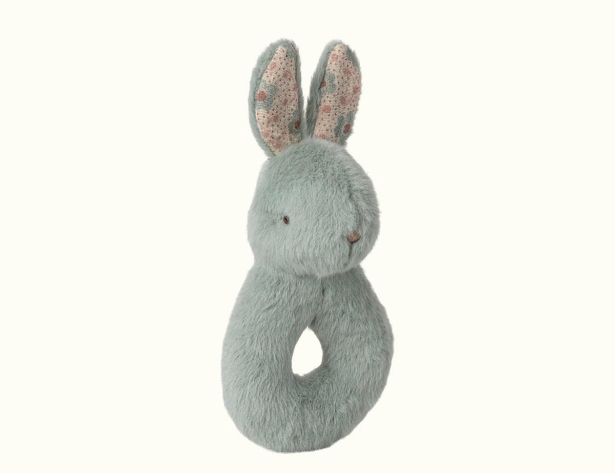 Maileg - Rabbit Rattle Set - Mint
