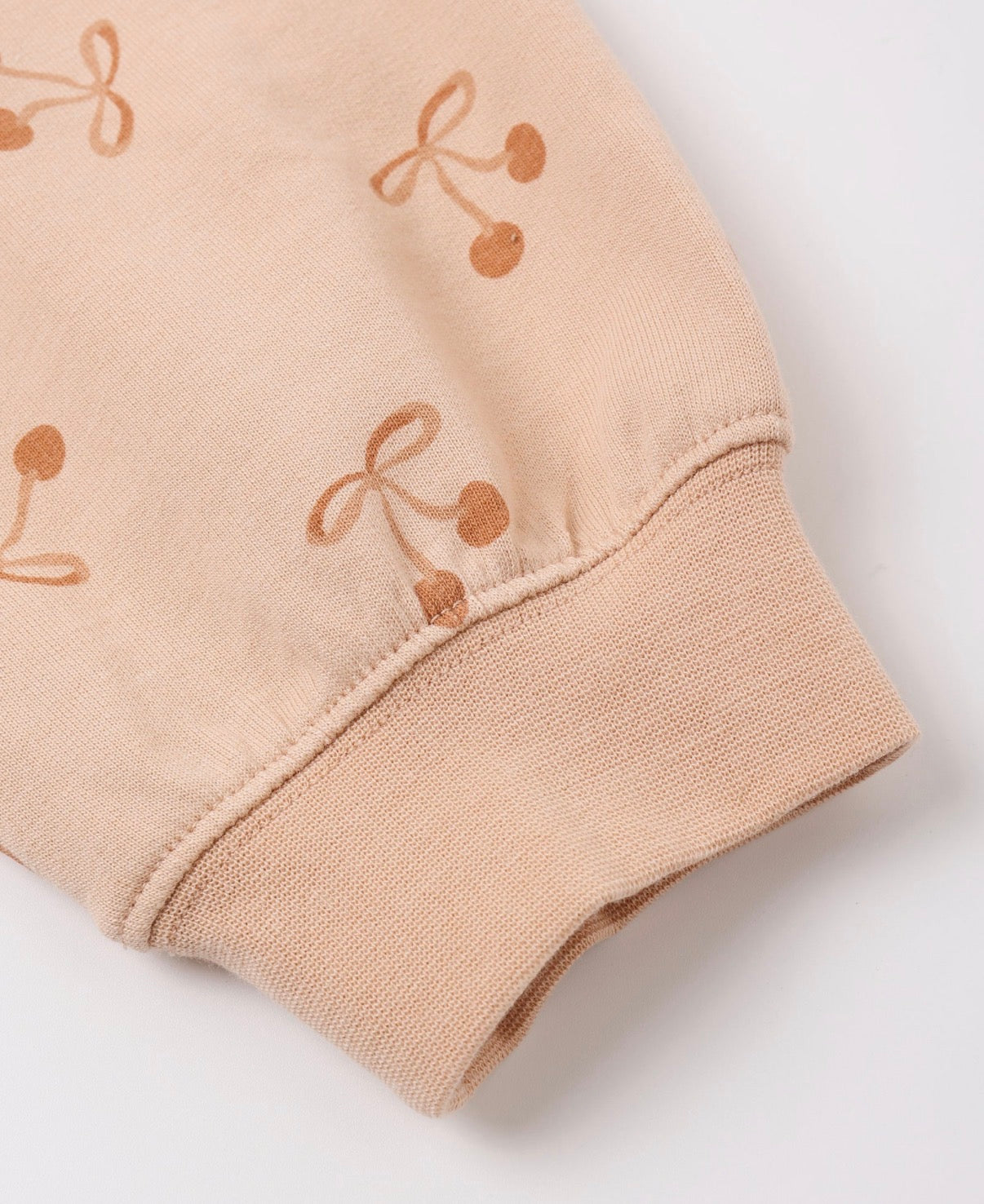 Rylee + Cru - Summer Terry Set Cherry Bows