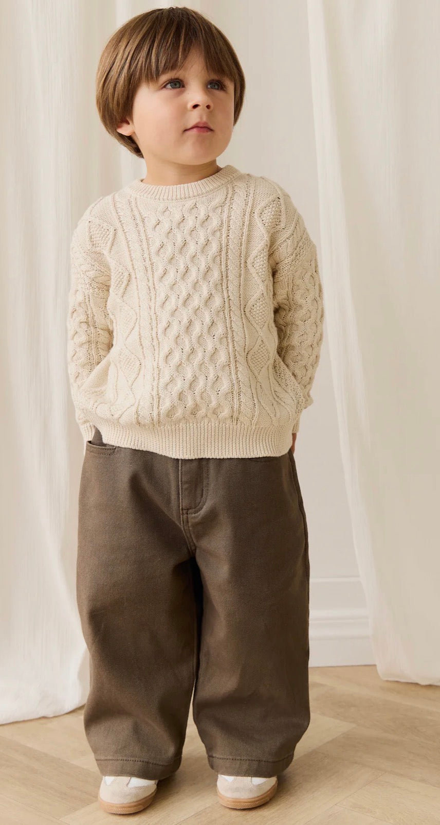 Jamie Kay - Sawyer Knit Jumper - Vanilla