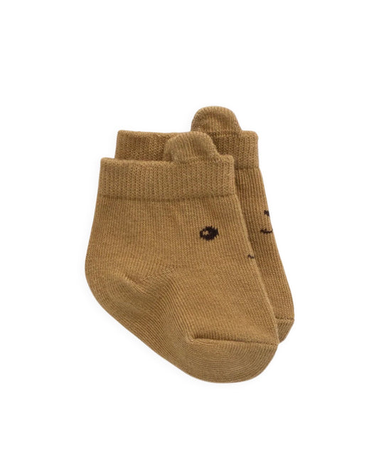 Jamie Kay - George Bear Ankle Sock - Buckwheat