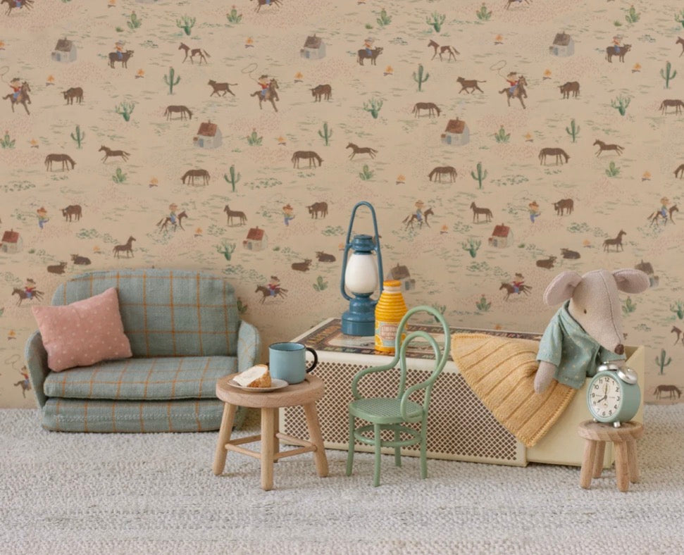 Maileg - Table & Stool Set - Mouse