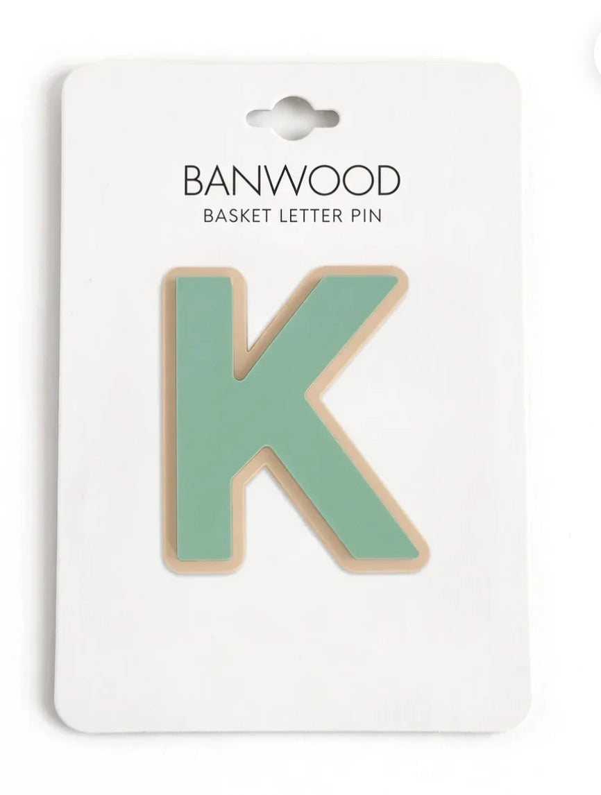 Banwood - Basket Letter Pins - Alphabet