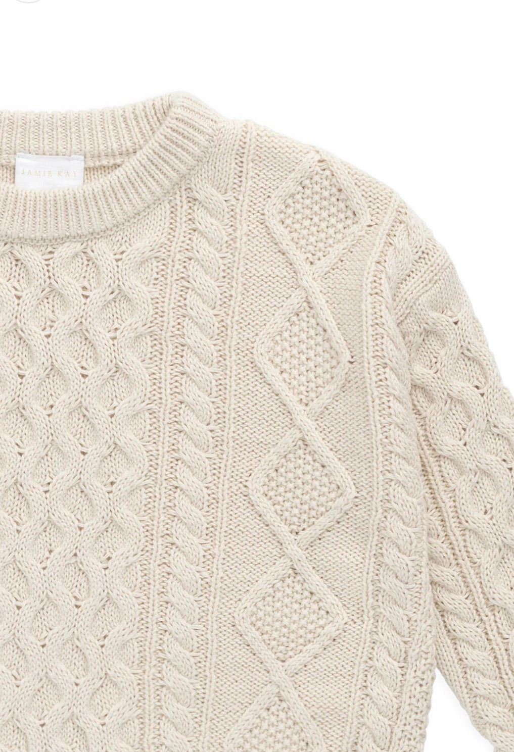 Jamie Kay - Sawyer Knit Jumper - Vanilla
