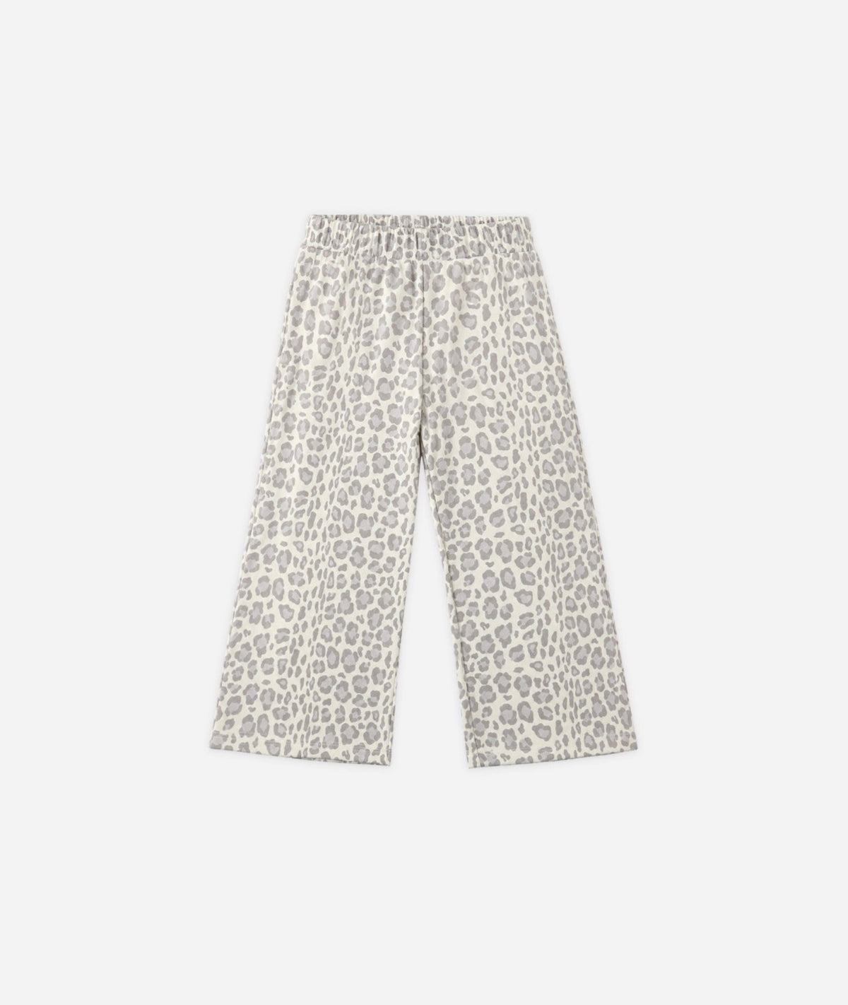 Rylee + Cru - Wide Leg Sweatpants  Blue Leopard