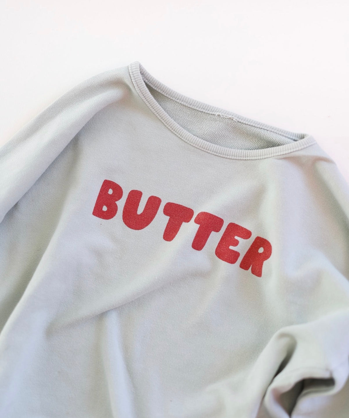 Pigeon Said Please - pigeon said butter sweatshirt - mint