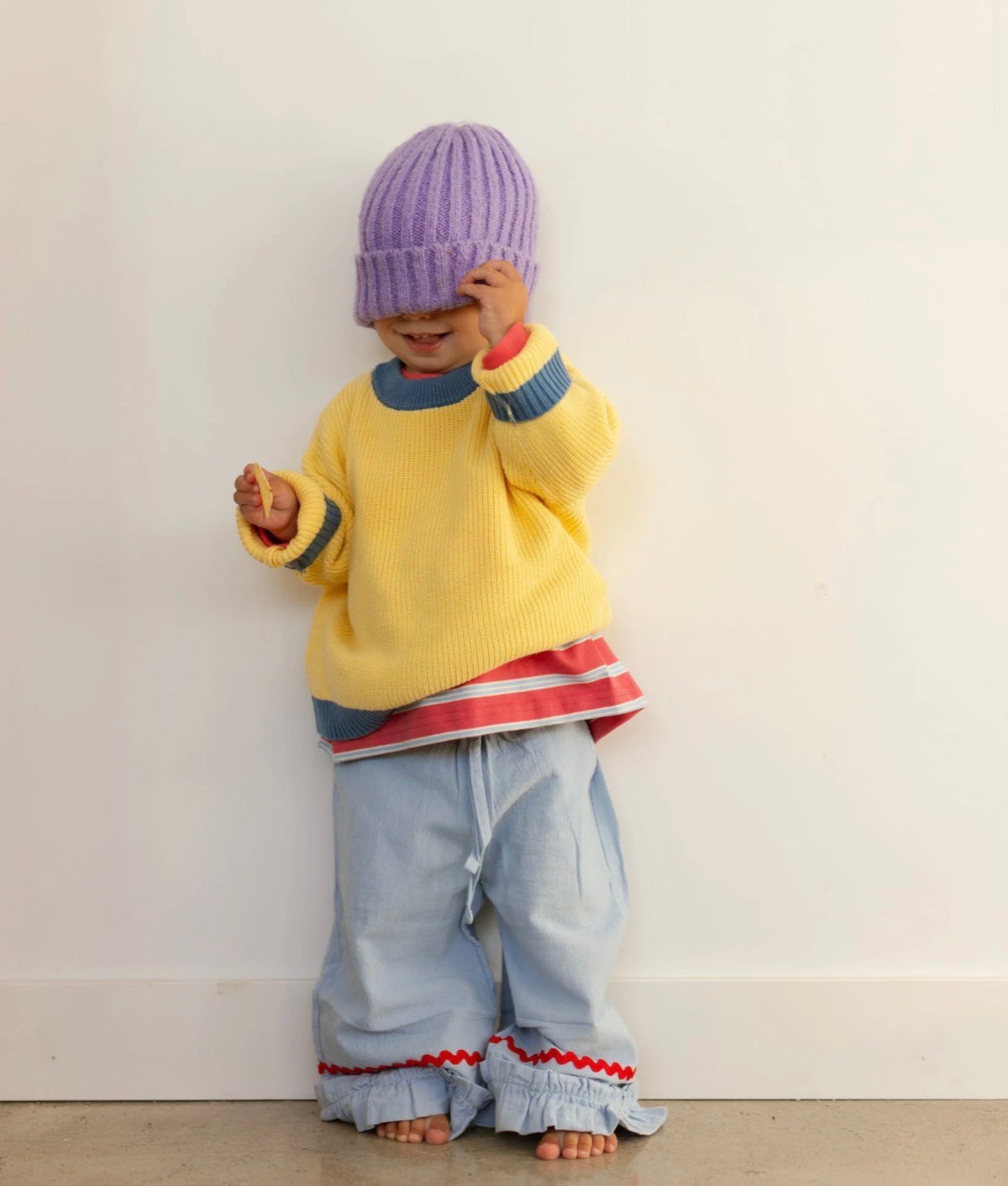 Pigeon Said Please - Honey Toast Chunky Knit