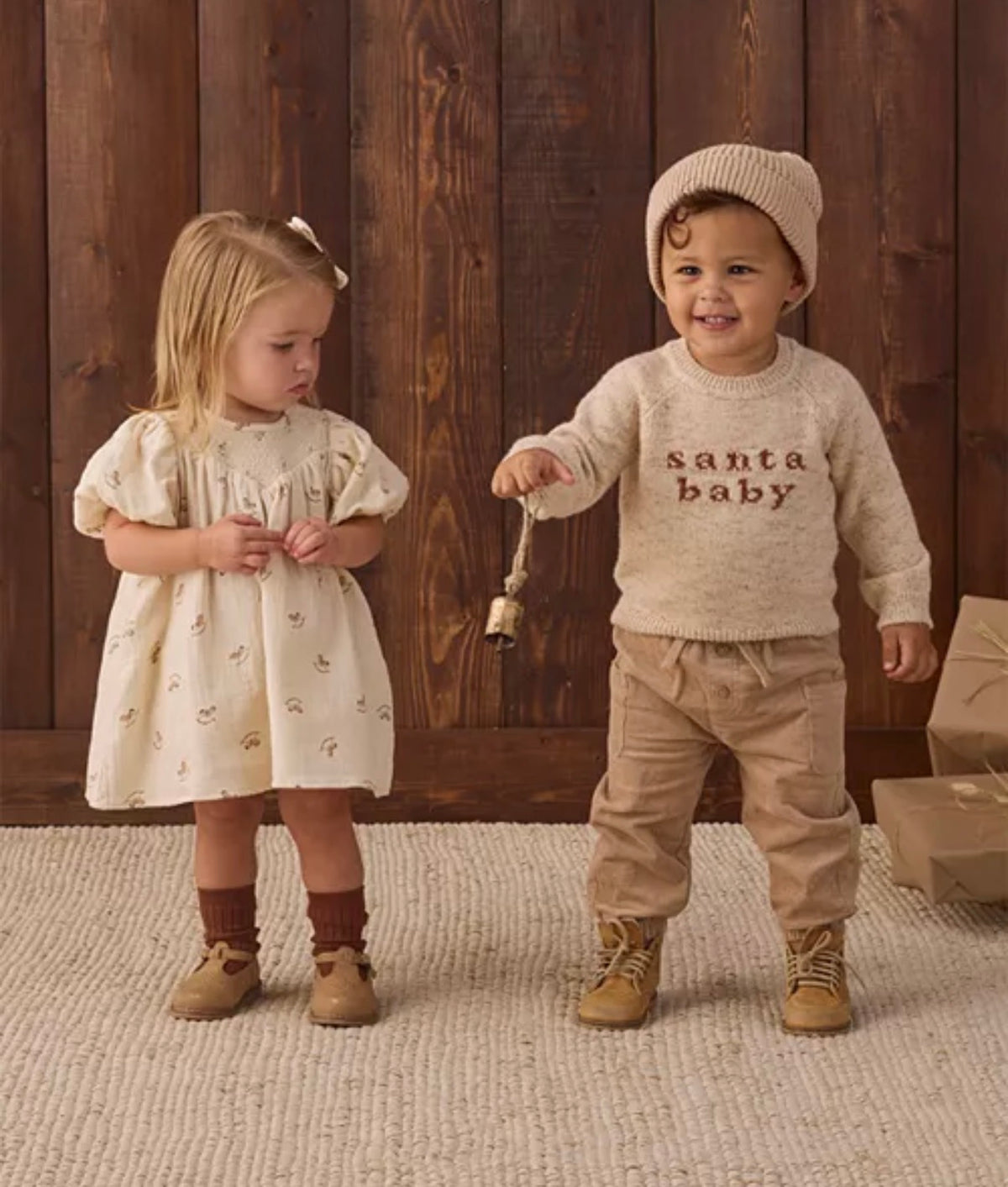 Quincy Mae - Knit Sweater - Santa Baby