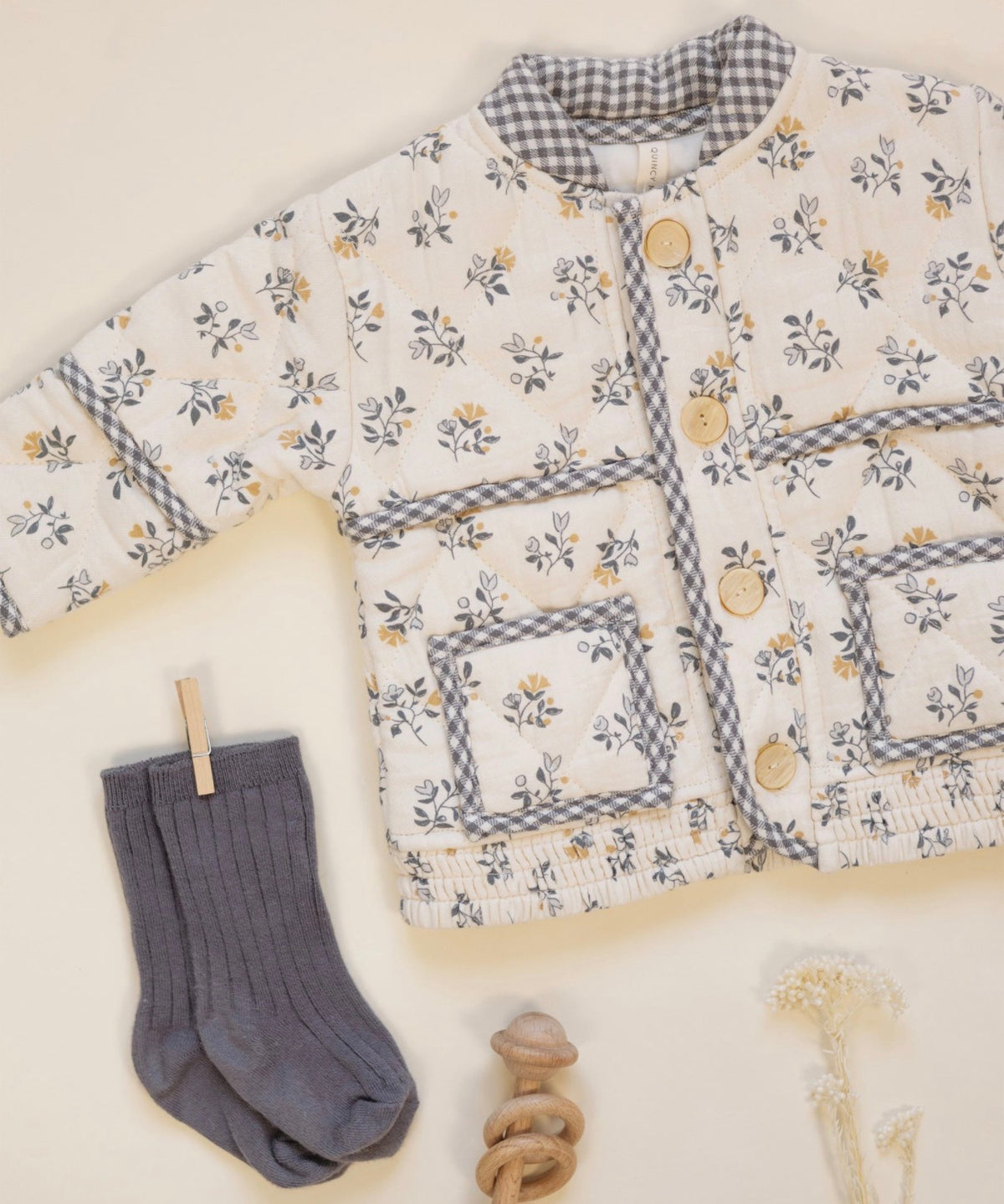Quincy Mae - Roxie Jacket - French Floral