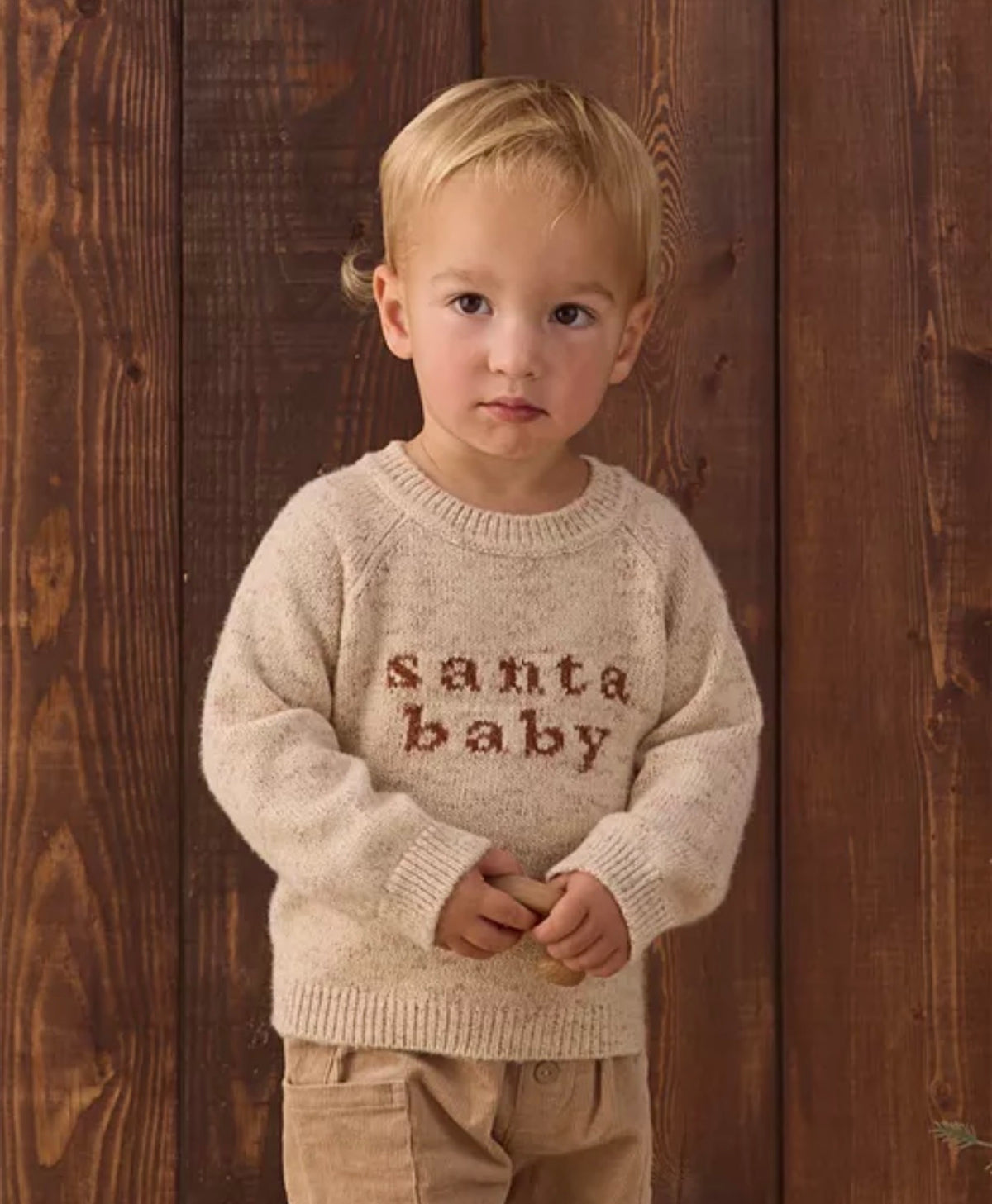 Quincy Mae - Knit Sweater - Santa Baby