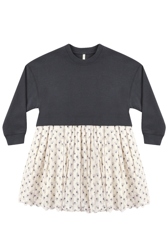 Rylee + Cru - Sweatshirt Dress - Vintage Fleur