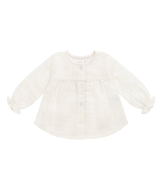 Jamie Kay - Organic Cotton Muslin Eloise Top - Parchment
