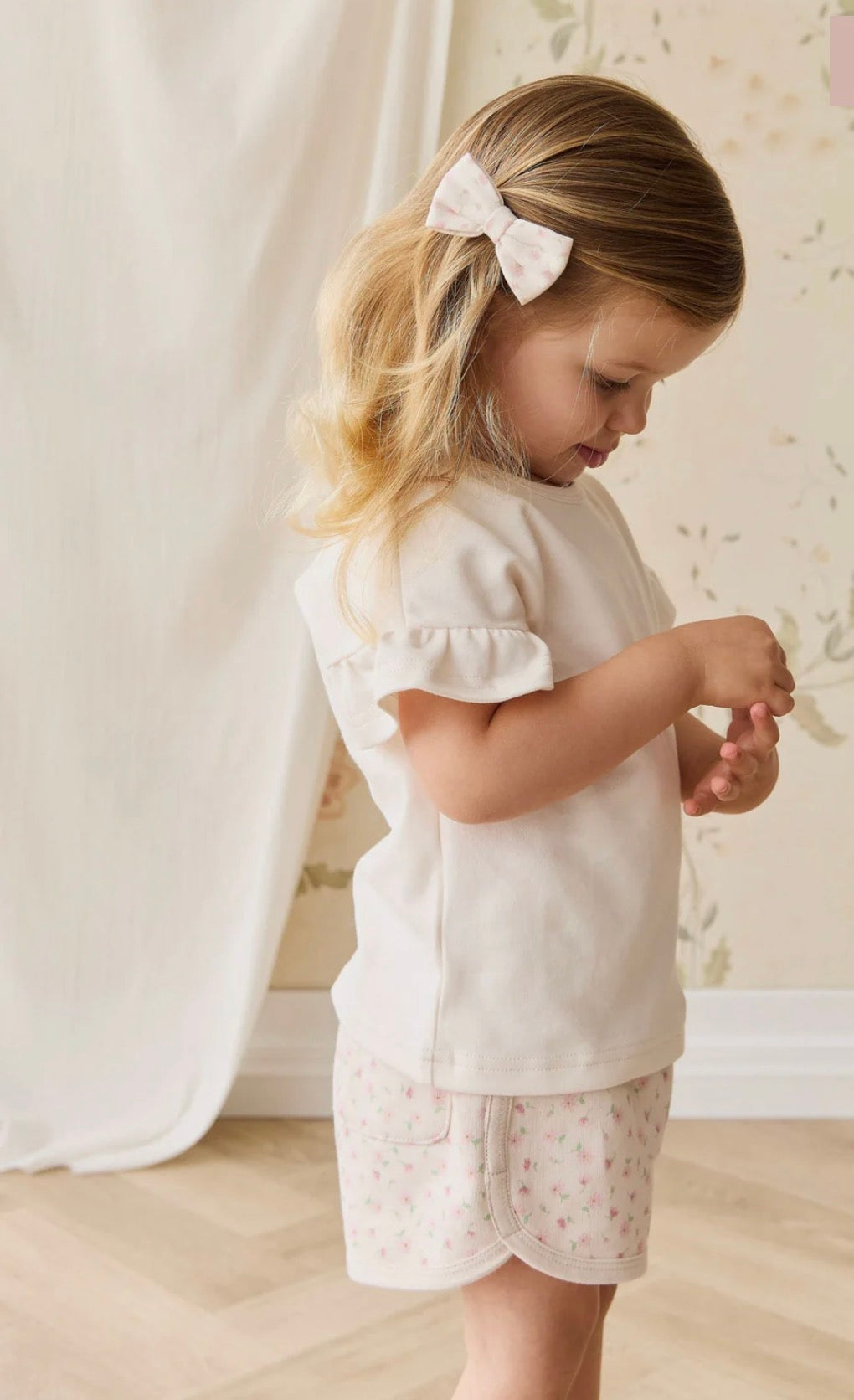 Jamie Kay - Pima Cotton Antoinette Top - Blushed Rose