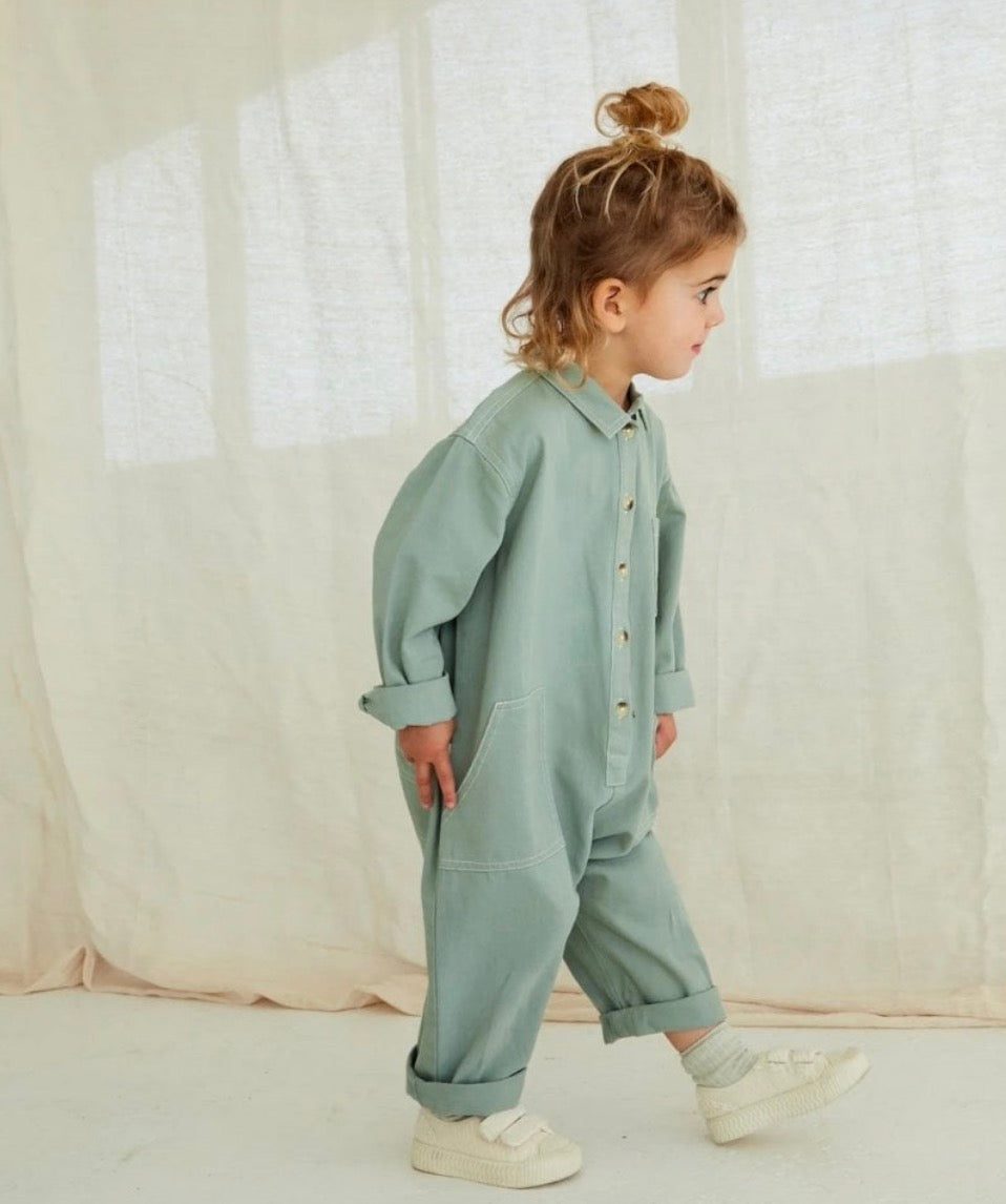 Claude & Co - Western Seagrass Overalls